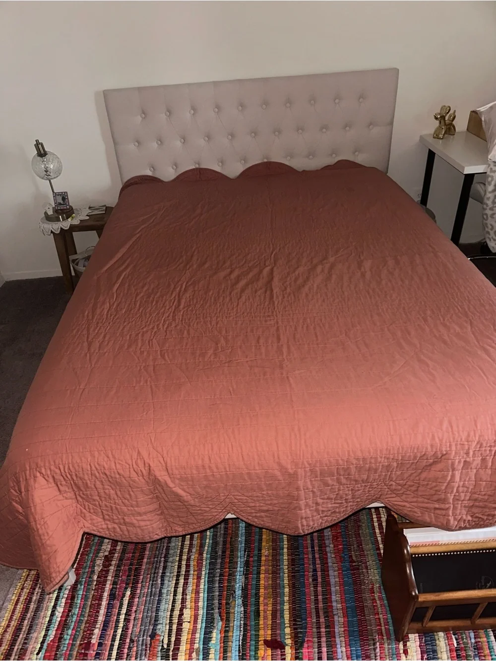 Opalhouse Rust Quilted Comforter in Terracotta